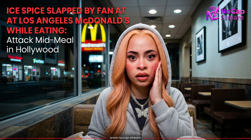 Slapped Mid-Meal: Ice Spice Attacked by Fan at Hollywood McDonald’s